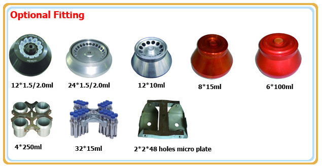 large capacity benchtop centrifuge Rotors