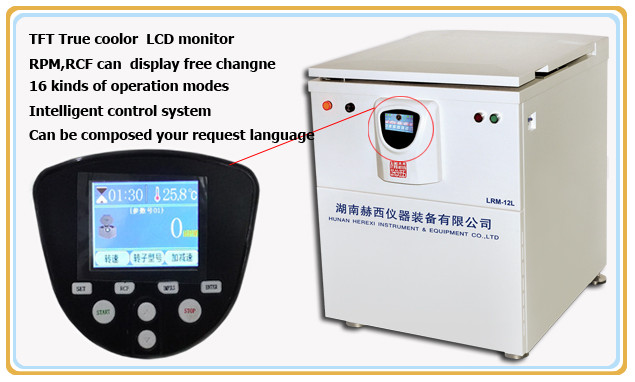 LRM-12L Super-Capacity Refrigerated centrifuge